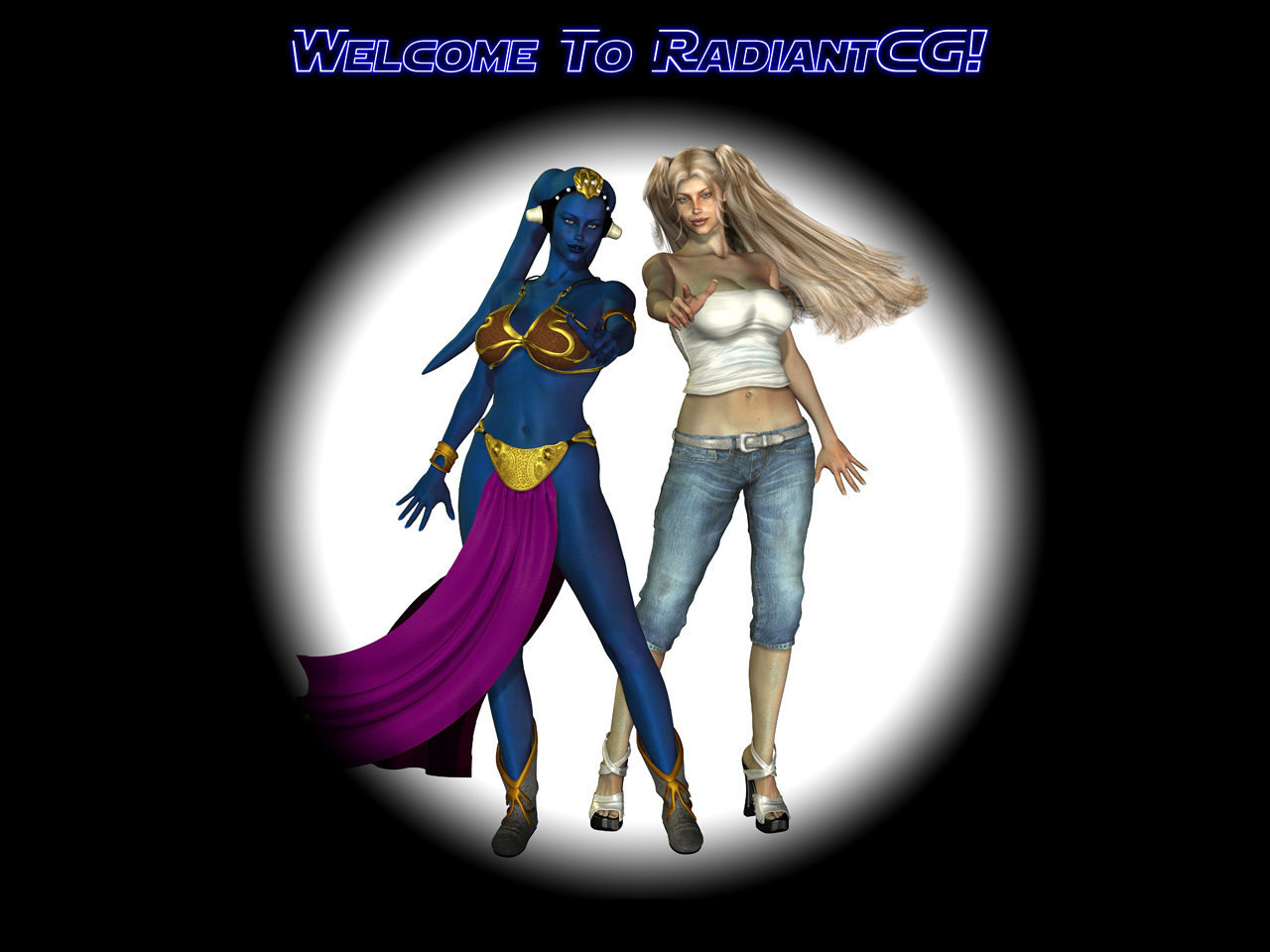 Blonde or Blue? - Splash Version