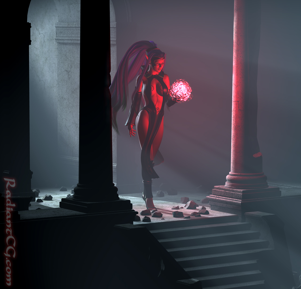 Busty Elf in Peril? - Into the Darkness