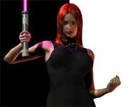 Mara Jade - Black & White